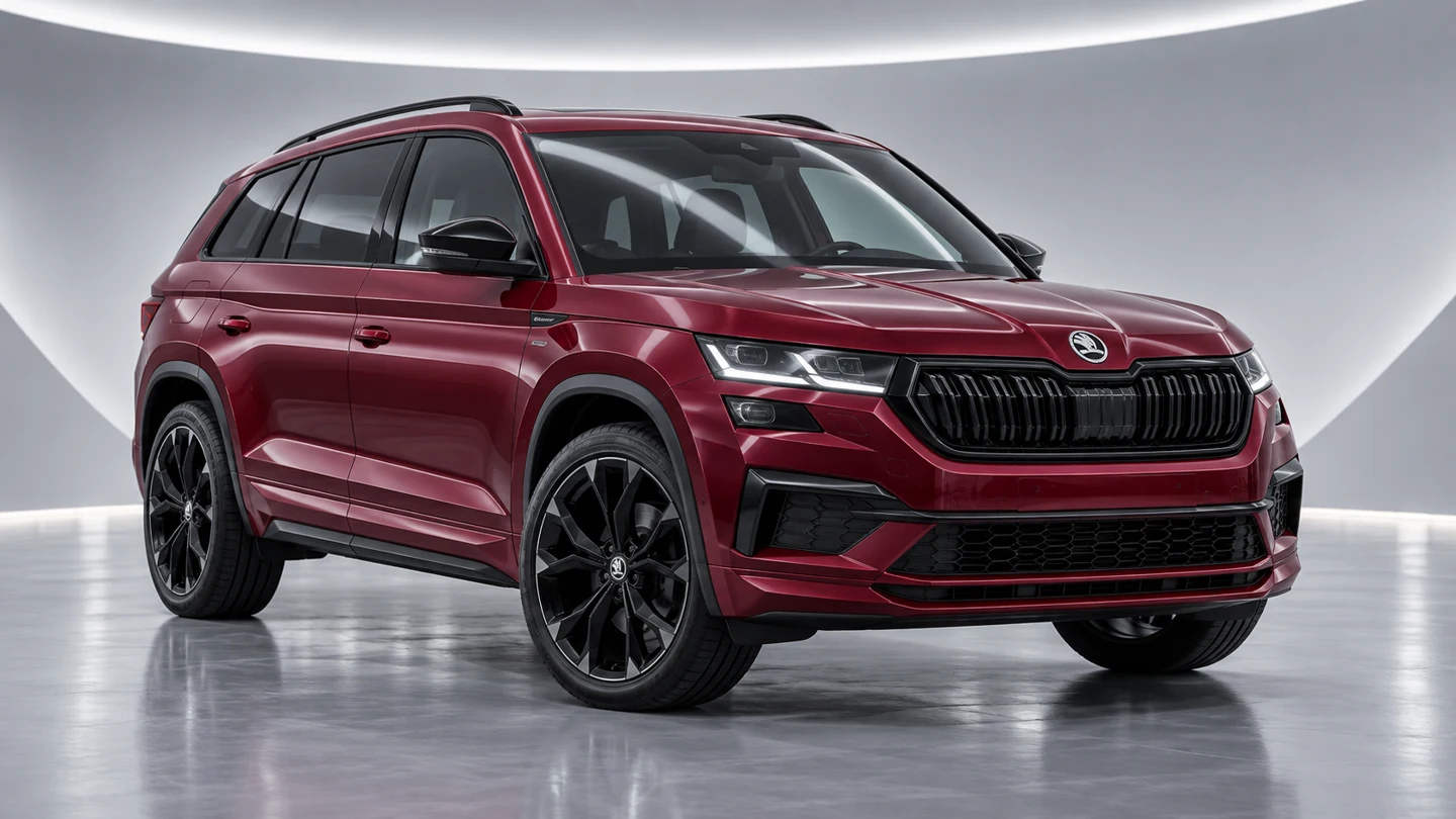 SUV — samochód w studiu